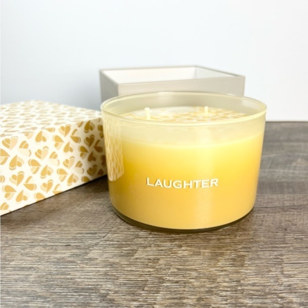 Yankee Candle Laughter Sun bright candle 18 oz New in Box